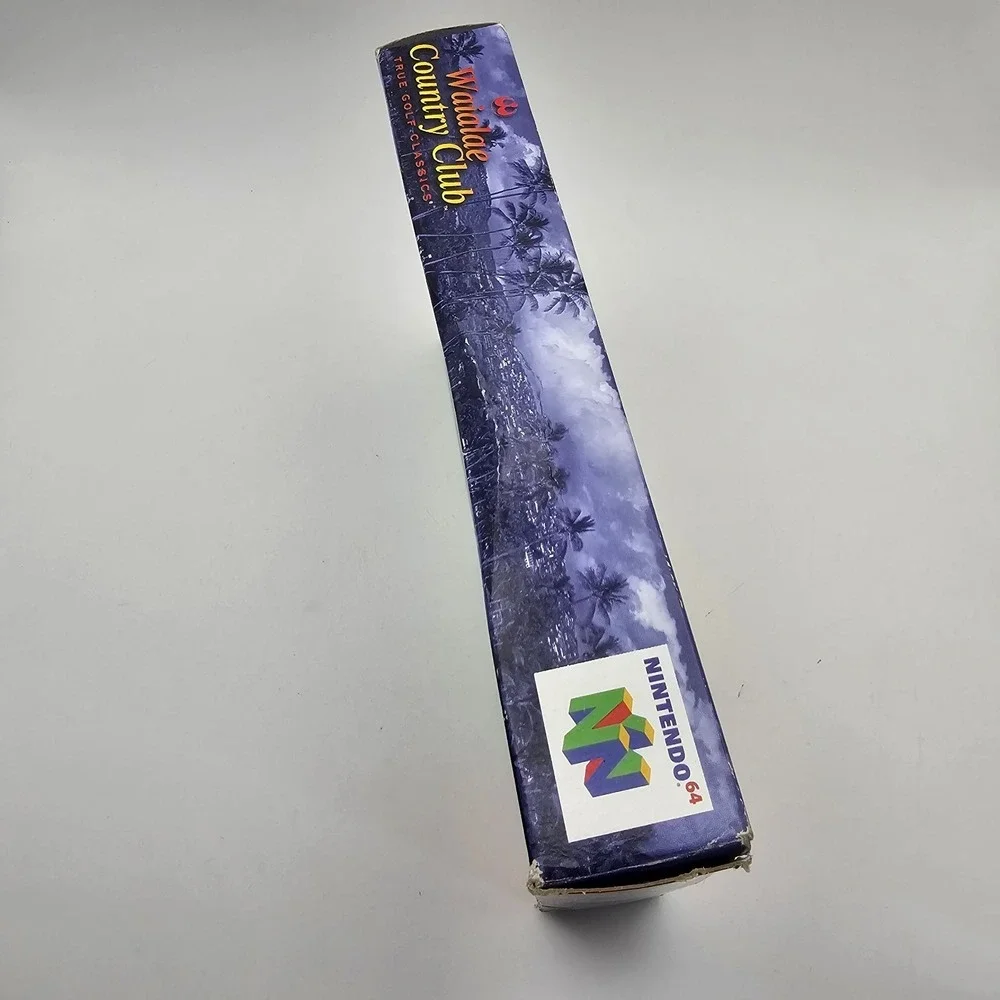 1998 Waialae Country Club‎ N64 Complete In Box CIB Nintendo 64 Game Lot